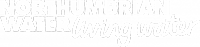Transparent background Northumbrian Water logo in white